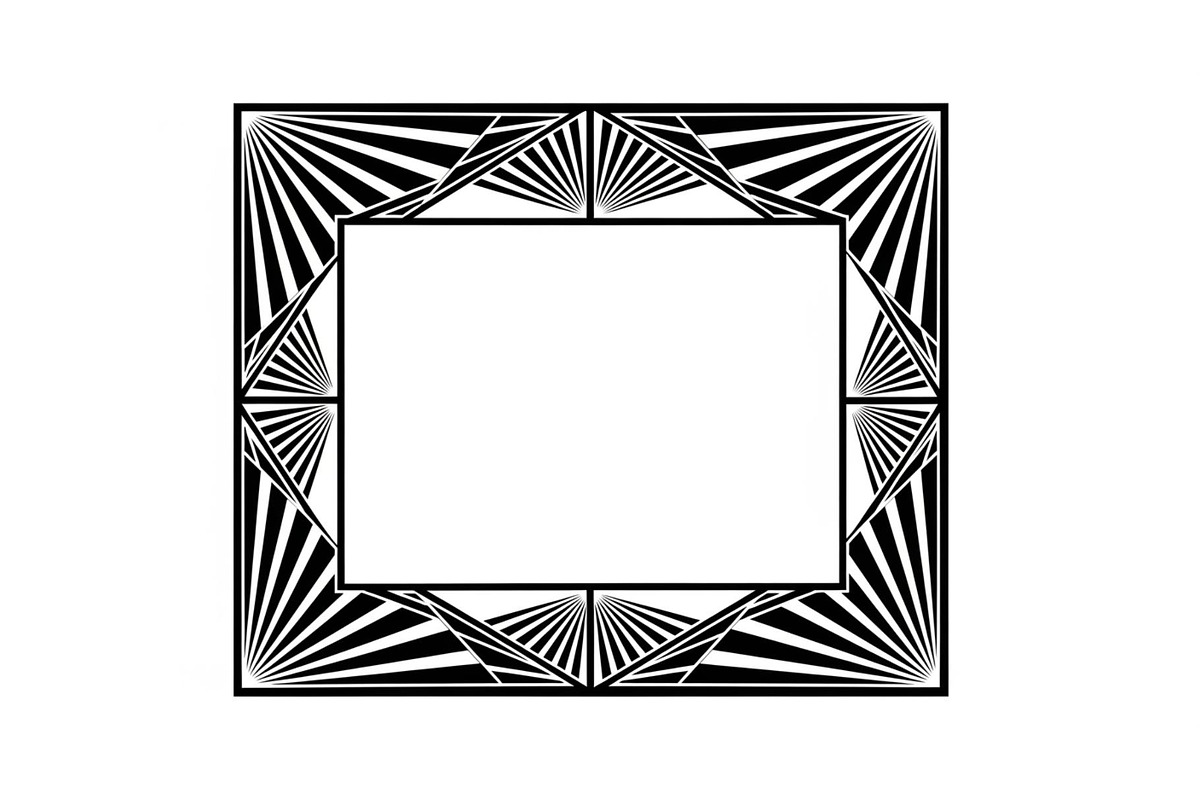 Art Deco Geometric Frame Bundle, an Illustration by jahid234 (Photo 13 of 31)