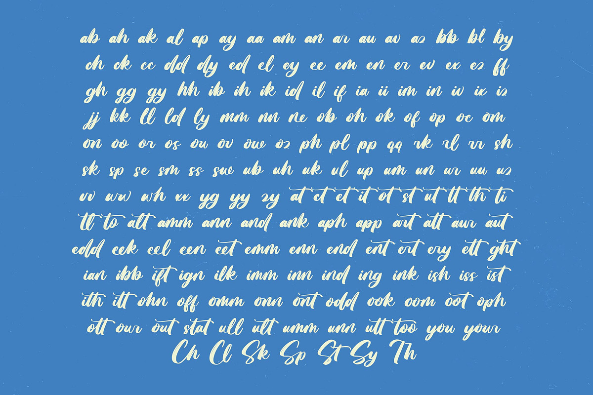 Skanika Bold Handwritten Font, a Script Font by Letterena Studios Script (Photo 15 of 20)
