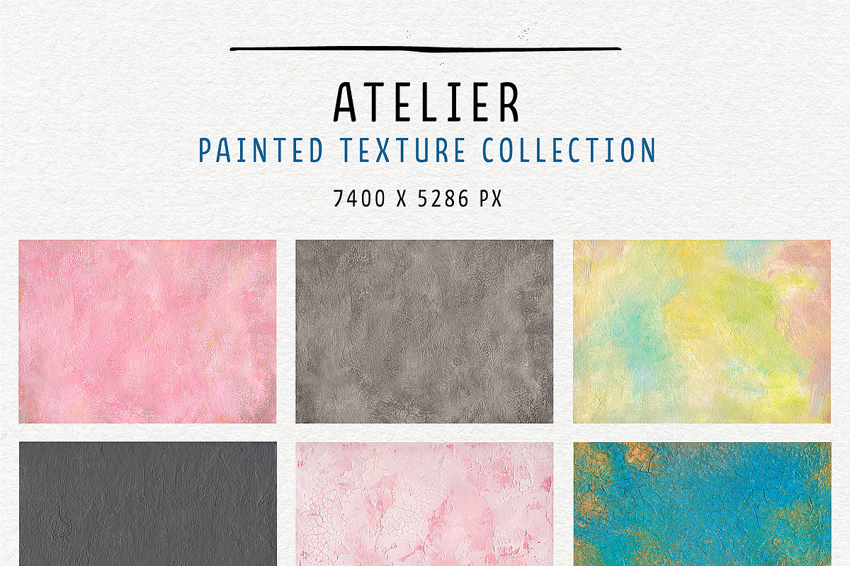 Atelier Hand-Painted Textures, a Texture Graphic by French Kiss Collections (Photo 4 of 10)