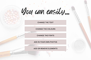 22 Beauty Boss Instagram Templates, a Social Media Template by Create & Bloom (Thumbnail 7 of 7)