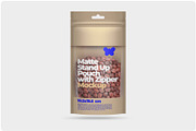 Stand-Up Pouch with Window Mockup, a Packaging Mockup by Reformer Mockup (Thumbnail 2 of 5)