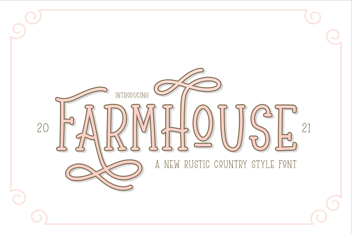 The Farmhouse Font Bundle, a Font by Salt & Pepper Designs (Photo 4 of 11)