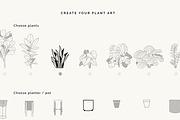 House Plants and Pots Collection, an Illustration by imajineko (Thumbnail 3 of 9)