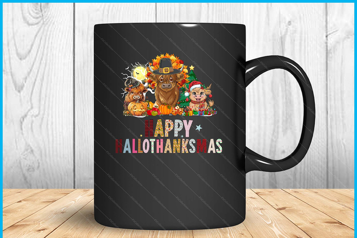 Halloween Thanksgiving Christmas SVG, an Illustration by Creativeusart (Photo 4 of 4)