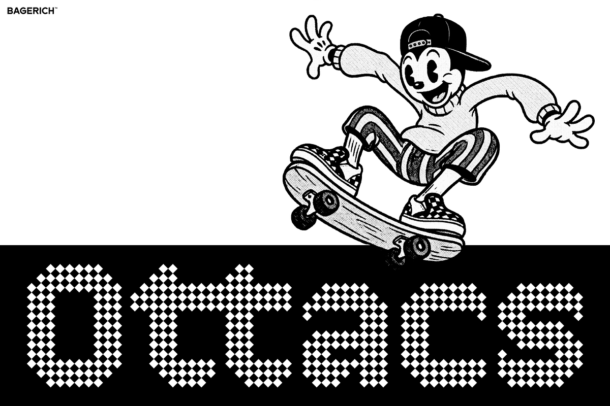 Ottacs Display Font, a Sans Serif Font by Bagerich Type Foundry (Photo 1 of 15)