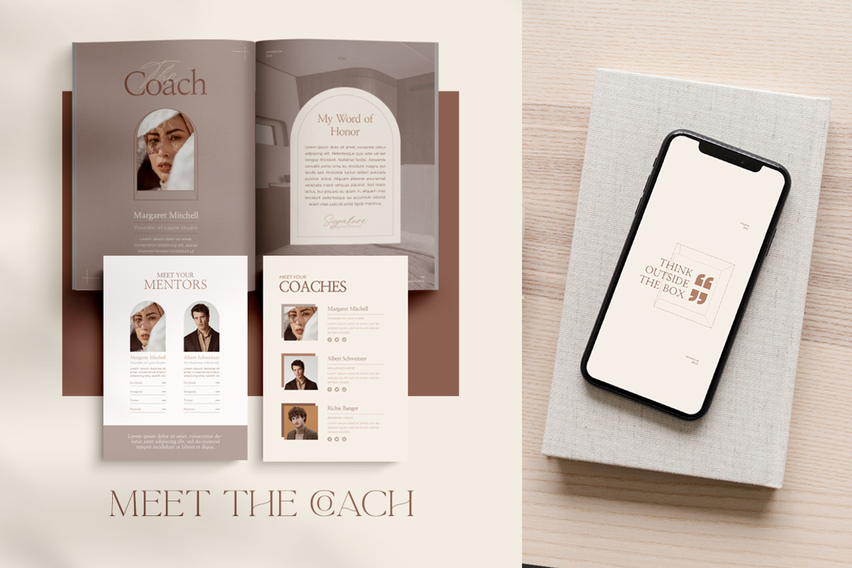 WorkBook Creator for Coach CANVA PS, a Magazine Template by Eviory (Photo 12 of 49)