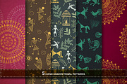 70 hand drawn tribal elements, an Illustration by Swathi Kirthyvasan (Thumbnail 4 of 6)