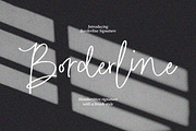 Borderline - Casual Signature, a Handwritten Font by tebaltipislab (Thumbnail 9 of 9)