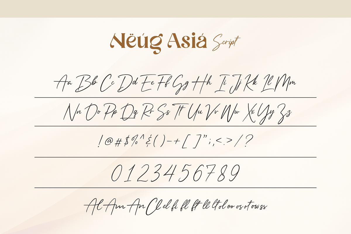 Neug Asia Font, a Serif Font by Allouse Studio (Photo 13 of 13)