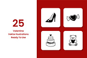 Valentines Vector Illustrations, an Object Illustration by Rasgood (Thumbnail 1 of 9)