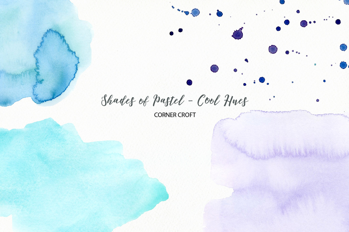 Shades of Pastel Cool Texture, a Texture Graphic by Corner Croft (Photo 5 of 5)