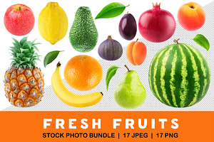 17 fresh fruits