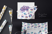 Watercolor crystals & chakra stones, a Texture Illustration by Alena Solonshchikova (Thumbnail 7 of 9)
