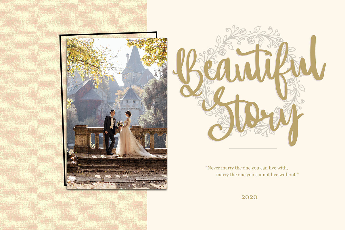 Romance d'Amour - Romantic Font preview 2