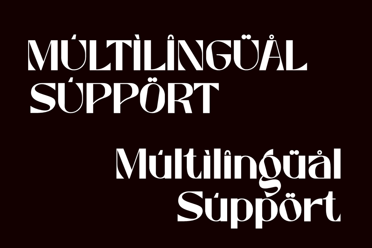 Newgon - Luxury Bold Font, a Sans Serif Font by QR Design Studio (Photo 3 of 12)