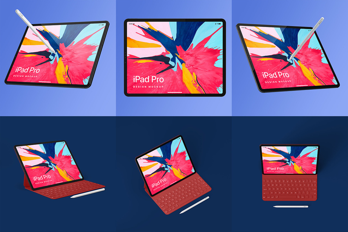 iPad Pro Design Mockup, an iPad Mockup by illustrated (Photo 7 of 7)