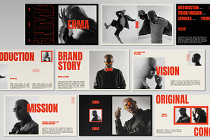 ENMA Bold Modern Powerpoint Template