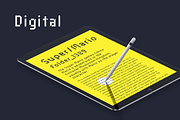 Industral typeface, a Sans Serif Font by Little Jimi Shop (Thumbnail 7 of 9)
