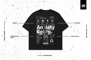 Anxiety Being - T-Shirt Design, an Object Graphic by Cmd Project (Thumbnail 3 of 9)