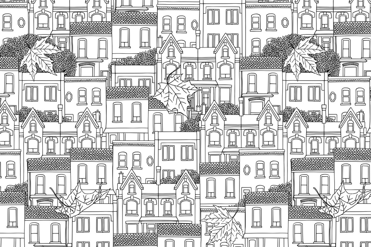 Toronto - Seamless Banner & Pattern, an Illustration by Franzi draws (Photo 2 of 2)