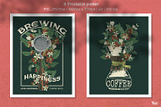 Coffee Illustration Kit, a Decorative Illustration by Soir Creative (Thumbnail 3 of 7)