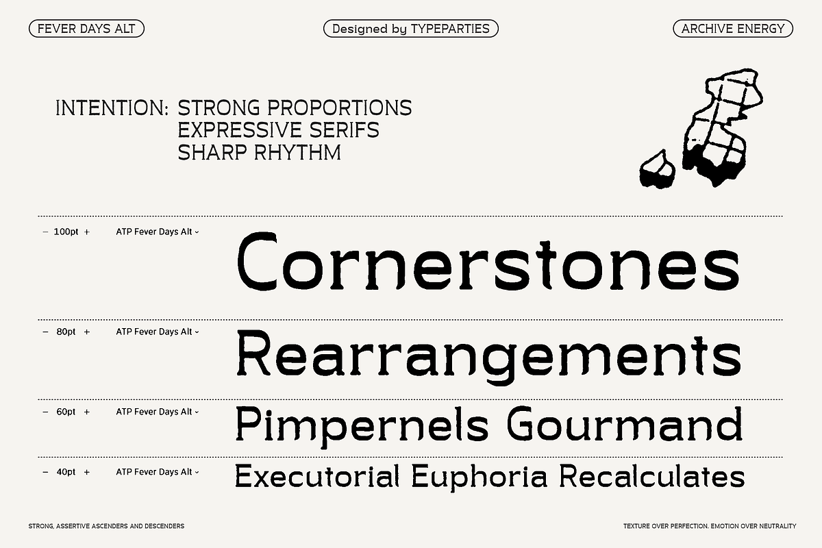 Fever Days Alt - Raw Serif Font, a Serif Font by Typeparties (Photo 4 of 8)