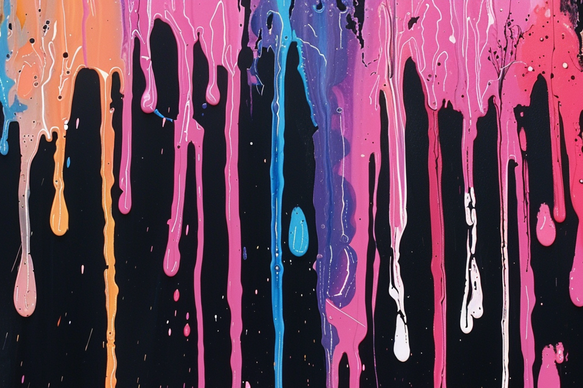 Paint Drips Pattern