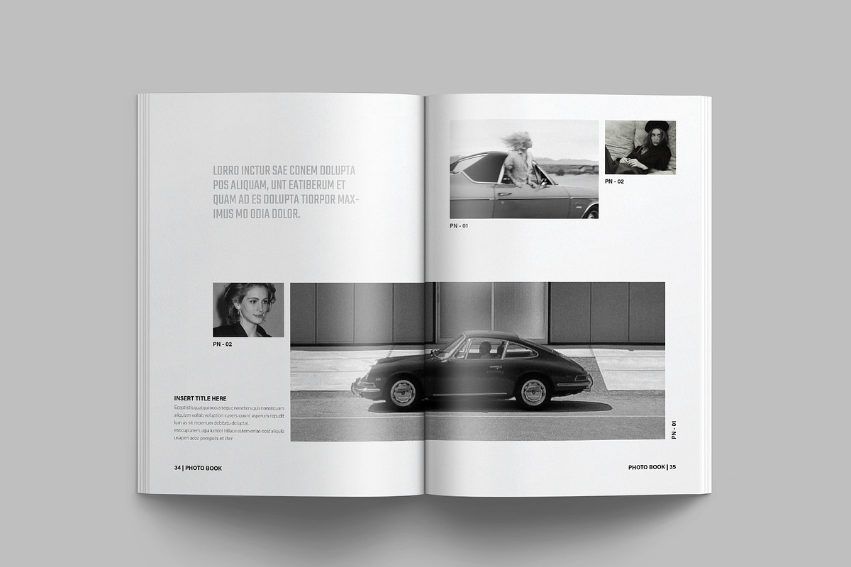 Minimalist Photo Book Template, a Brochure Template by NorthPeak (Photo 13 of 16)