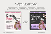 Girly Instagram Templates, a Social Media Template by ZenSocialDesigns (Thumbnail 6 of 9)