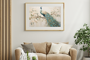 Oil Painting Print Male Peacock, an Animal Illustration by NSTUDIO (Thumbnail 4 of 9)