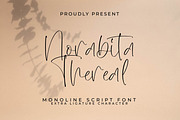 Norabita Thereal, a Handwritten Font by Integritype Studio (Thumbnail 1 of 15)