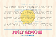 Juicy Lemon - Quirky Wonky Font, a Handwritten Font by shineink.designlab (Thumbnail 16 of 16)