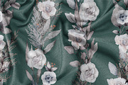 Gray roses, botanical seamless, a Pattern Graphic by NastiaDesignsPrints (Thumbnail 6 of 9)