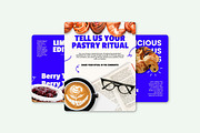 Canva Pastry Instagram Kit Template, a Design Template by SecondBrain Store (Thumbnail 8 of 10)