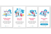Business model mobile app screens, a Templates & Theme by IMG visuals characters (Thumbnail 7 of 8)