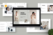 Trend Fashion - Fashion Google Slide, a Presentation Template by Deepslide Studio (Thumbnail 1 of 6)