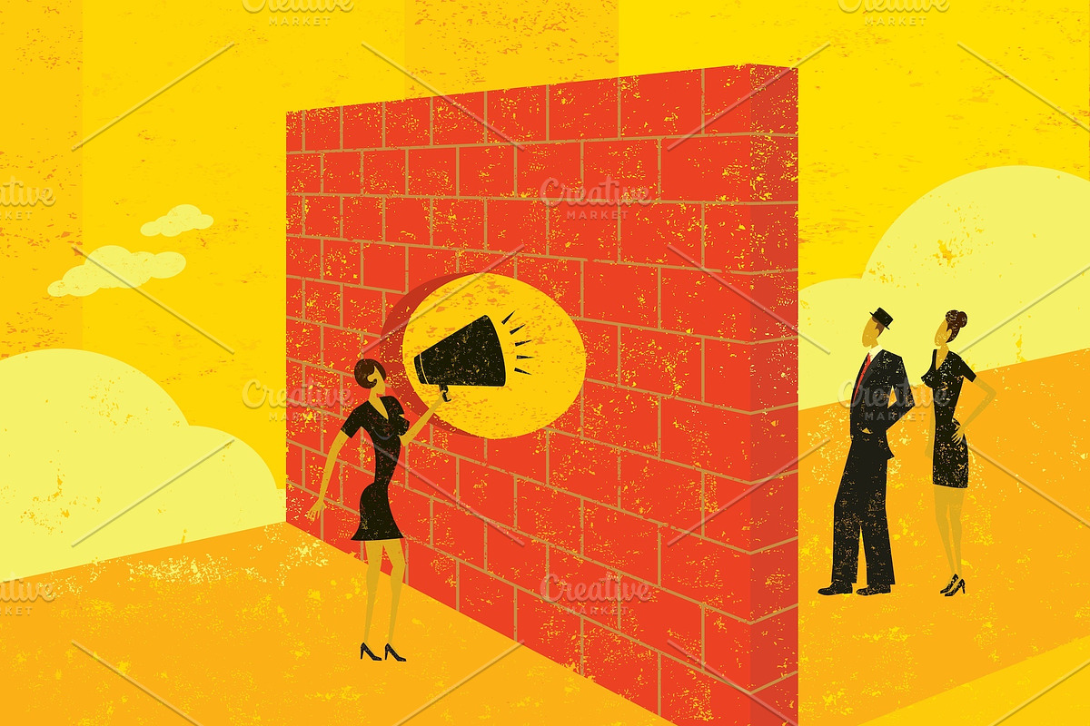Business Concepts Bundle 06 Women, a Person Illustration by retrorocket (Photo 15 of 16)
