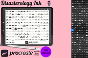 Mountain Range Set 3 Procreate Brush, a Brush Add-On by Disasterology Ink (Thumbnail 1 of 10)