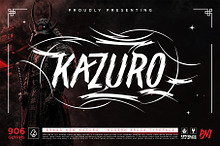 Kazuro Typeface