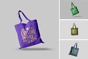 Realistic Tote Bag Mockup PSD, a Merchandise Mockup by MA-KING_ART (Thumbnail 1 of 5)