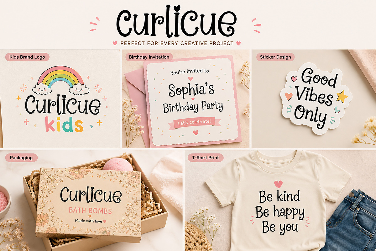 Curlicue, a Handwritten Font by Wow Magic (Photo 4 of 5)