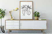 Artsy line drawings and shapes, an Illustration by Negative Space (Thumbnail 6 of 9)