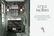 Style of Morris. Set of 100 vectors., a Pattern Graphic by Varvara Gorbash (Thumbnail 2 of 12)