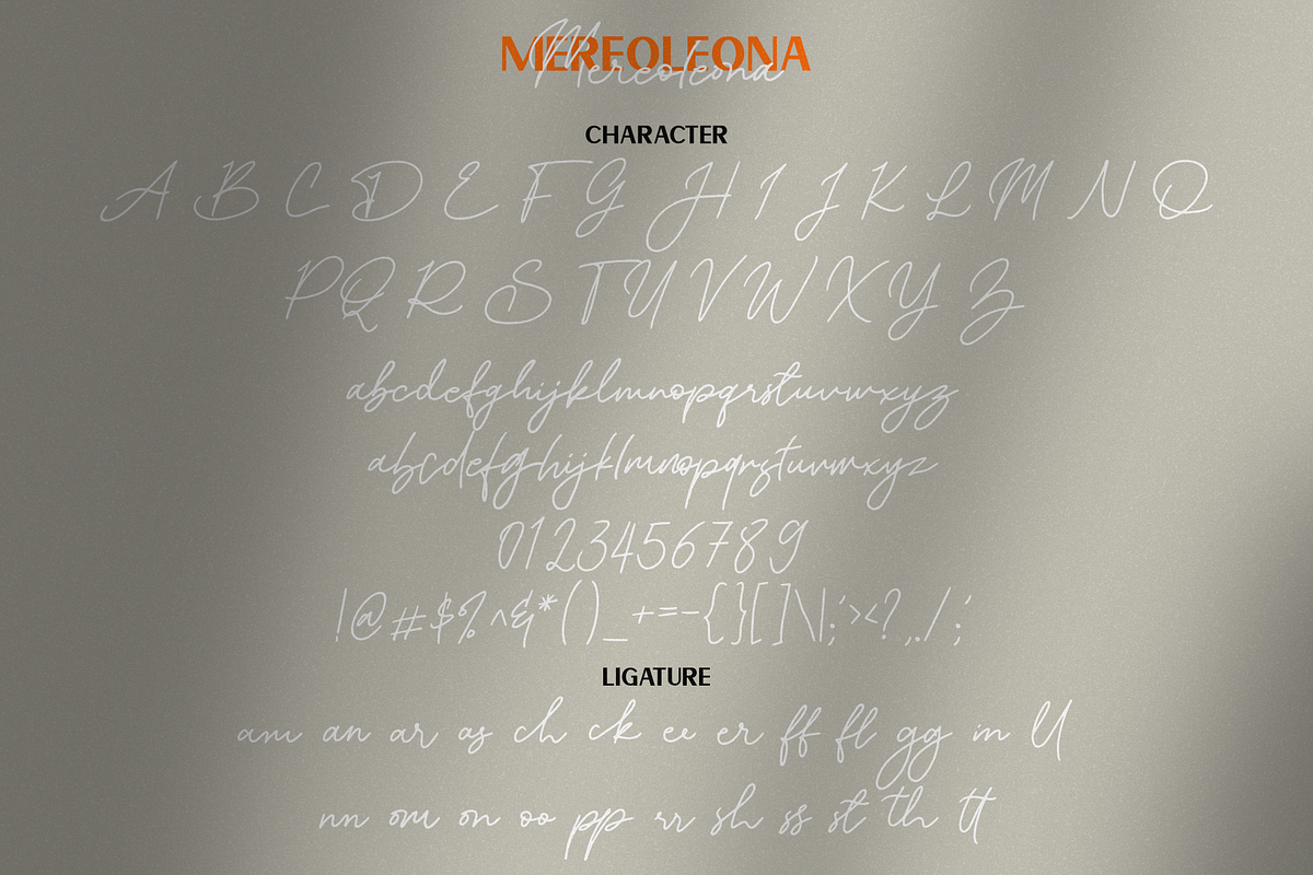 Mereoleona | Font Duo preview 6