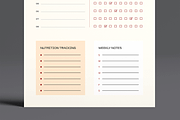 Modern Weekly Meal Planner Template, a Stationery Template by MightyDesign (Thumbnail 5 of 8)
