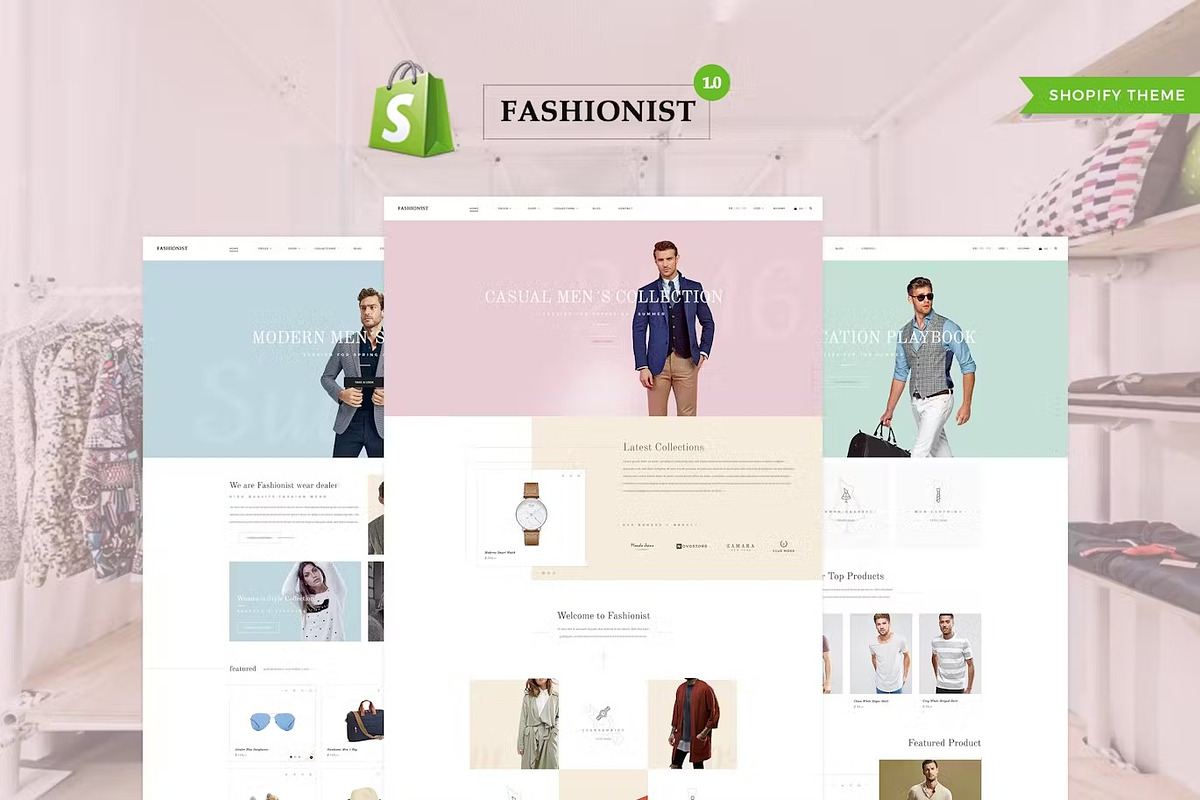 Fashionist - Shopify Theme, a Shopify Template by AdrianEdward (Photo 3 of 3)