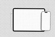 Tablet and Phone Screen PSD Mockup, an iPad Mockup by graphypix (Thumbnail 4 of 4)