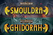 Dragnel, a Serif Font by Burntilldead (Thumbnail 4 of 12)
