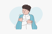 Unwell Patients Illustration, an Object Graphic by Jump Studio (Thumbnail 11 of 12)