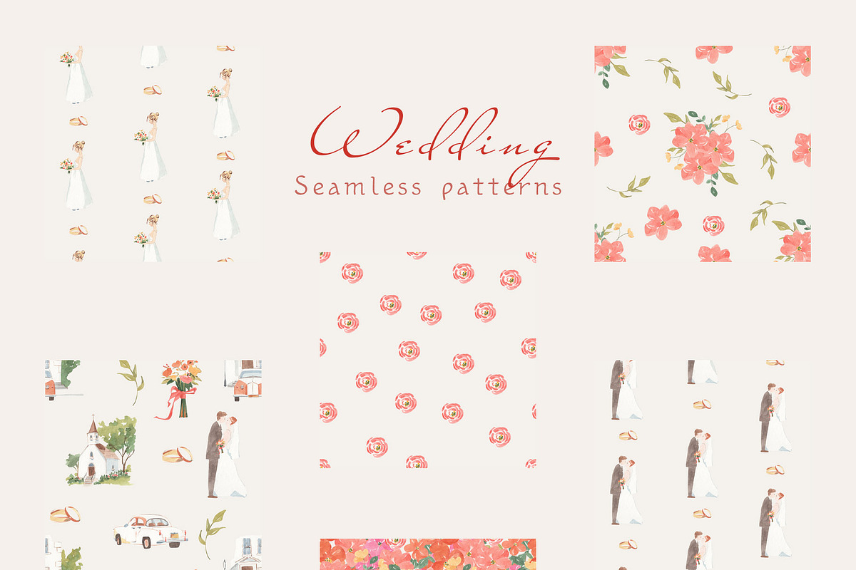 Watercolor Wedding Clipart, a Graphic by natalisart (Photo 9 of 14)